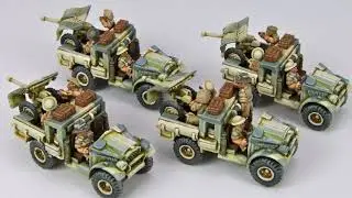 Flames of War Australian desert Army