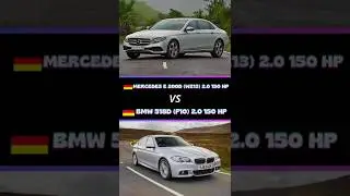 MERCEDES E 200D VS BMW 518D