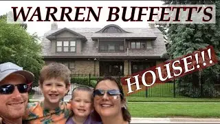 WARREN BUFFETT'S HOUSE! Because Stalking Billionaires is a Family Affair!
