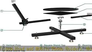 360&deg; Rotating Camera Slider,360 Photo Booth Professional Video Equipment,Camera Dolly for Photograp