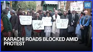 Roads to Karachi Press Club Blocked Amid Protest Over Convictions | Dawn News English