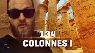 Les énormes colonnes de Karnak