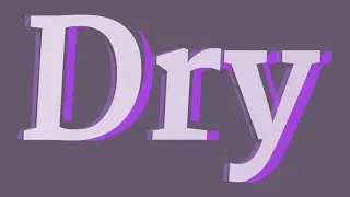 DRY pronunciation &bull; How to pronounce DRY
