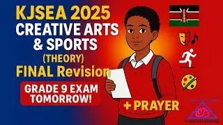 🔥 KJSEA 2025. Итоговая версия теории творческих искусств и спорта 🚨 Обязательные вопросы для 9 кл...