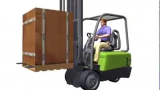 M08 Sit Down Counterbalance (Forklift) components and controls