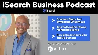 How Entrepreneurs Can Prevent Burnout and Build Strong Mental Resilience | Azran Osman Rani (Naluri)