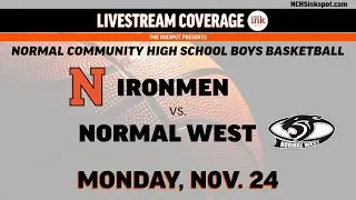 Ironmen boys basketball vs. Normal West Wildcats - Monday, Nov. 24 - 6:10 p.m.