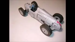 Auto Union Type A / ABC [PAPER MODEL 1:24]