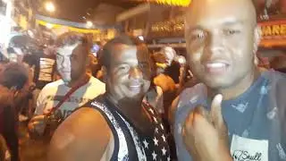 Rua lotada Final do Bloco AfroReggae - Carnaval Pirapetinga 2018