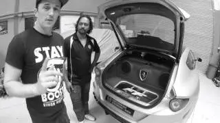F12berlinetta @ Simon Motorsport, Dubai for a Tailor-made sound system by Brian's Custom Audio