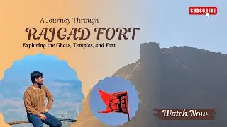 RAJGAD FORT VLOG 🚩 | Pranav Jadhav | #travel#vlog#marathi 