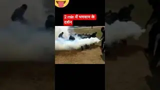 NSG Commandos Tear Gas Training | Black Cat Commando Intense Drill | #army #shortvideo  #viral #nsg