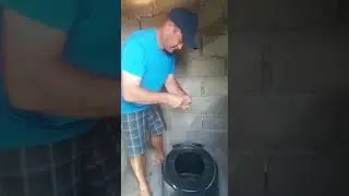 How to clean a Pit Toilet