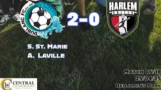 Dublanc FC vs Harlem United SC | 2-0 Victory| Full Match Highlights | Premier League 2025