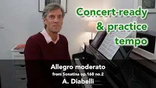 Allegro moderato (op.168, no.2/1) by A. Diabelli