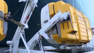 AIDA DIVA Rettungsboot Wasserung