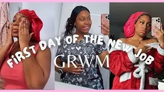 NEW JOB, WHO THIS? | GRWM: First Day At My New Nanny Job ✨| 2024