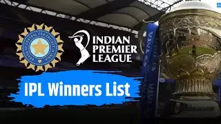 IPL winner and runner up list !! #ipl #cricket #iplwinners