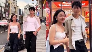 俊男靓女居然说手的没牵过，麻辣烫可以不吃，对象不能不处啊#喇叭哥 #月老喇叭哥麻辣烫 #即兴发挥 #搞笑视频 #沈阳中街