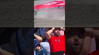 This is how fans & family lived Alex Marquez's crash 💥💔