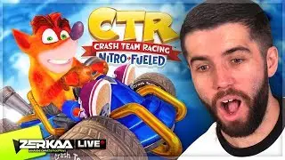🔴 CRASH TEAM RACING $10,000 KFC TOURNAMENT (LIVE) #ad