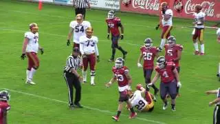 Highlights Swiss Semifinal 2017: Calanda Broncos - Winterthur Warriors 49:15