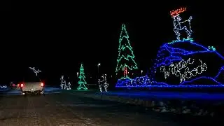 Winter Wonderland | Drive Thru | Red River Exhibition | Winnipeg Manitoba