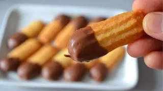Just melts in your mouth and made with very few ingredients.super treat for family! Viennese Fingers