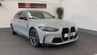 THE NEW 2021 F90 BMW M3 COMPETITION IN BROOKLYN GREY, HUGE SPEC, SPORTS EXHAUST, SILVERSTONE LEATHER