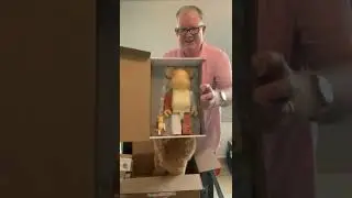 Unboxing Kith Medicom Toy Bearbrick 400% / 100% Desert Vinyl Figures  with help from Toby the cat