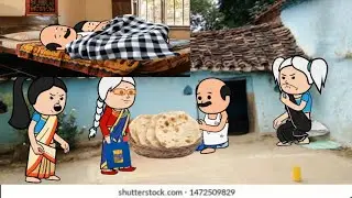 ಹಳ್ಳಿ ಹೆಂಗಸರ ಕಾಮಿಡಿ 😂✌ ಅತ್ತೆ ಸೊಸೆ ಜಗಳ 😂😂 #Kannadacomedy#2025 #kannadacartoonstories  kategalu