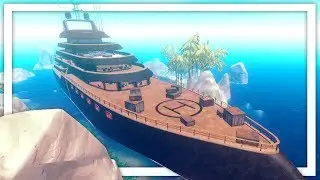 Я нашёл секретный заброшенный круизный лайнер в новом обновлении Raft