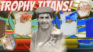 The ULTIMATE Trophy Titans Pack Opening Fifa 23 Ultimate Team W/ 90+ Icon Upgrades, 84x7's and MORE