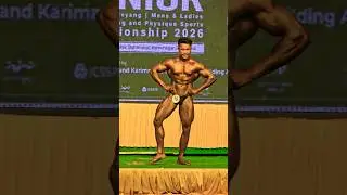 55Kg Category 16th Junior India 2026 #juniorindia #motivation #bodybuilding #sports