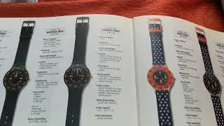 La storia degli Swatch e la prima serie degli Scuba parte  1
