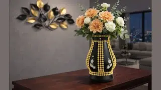 DIY Luxury Vase | From Simple to Elegant Home Decor