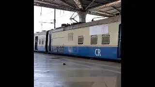 Mumbai AC DC EMU Local Train- Panvel Railway Station, Maharashtra, India- Indian Railways