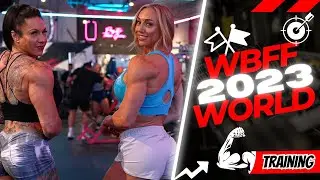 Peak Week Training for WBFF Worlds 2023 - Back and Shoulder Workout