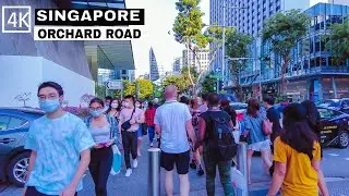 Walking along Shopping Paradise | Singapore Orchard Road Walking Tour