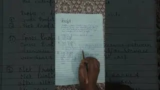 Part 1 Gross Profit Types of Profit Class 11th #cleardoubts #commerce #accounts