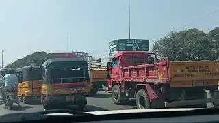 City drive vlog - 1 #travel #traffic #busyroad #driving