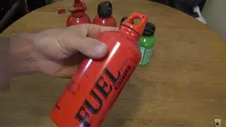 Laken aluminum fuel bottle