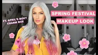 🌸🌼SPRING FESTIVAL MAKEUP 🌼🌸 ft. April&rsquo;s BoxyCharm box