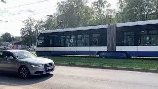 Rīgas tramvaji / trams in Rīga (01.09.2023) | #1