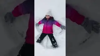 Making Snow Angel #shorts