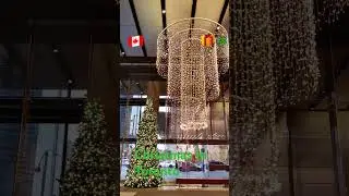 Dec 2nd Christmas time Toronto #christmas #canada#travel#holidaylighting  #torontocitylife#walking