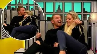 Bianca Gascoigne and Jamie O'Hara declare themselves 'official' on CBB    before laughing about her