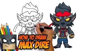 How to Draw Fortnite | MAX DIRE