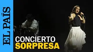 ROSAL&Iacute;A aparece por sorpresa en concierto POR PALESTINA | EL PA&Iacute;S