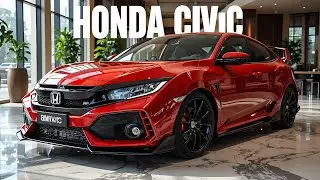 🔥 First Look: Honda Civic 2026 &ndash; Next-Gen Red Sedan Beast!